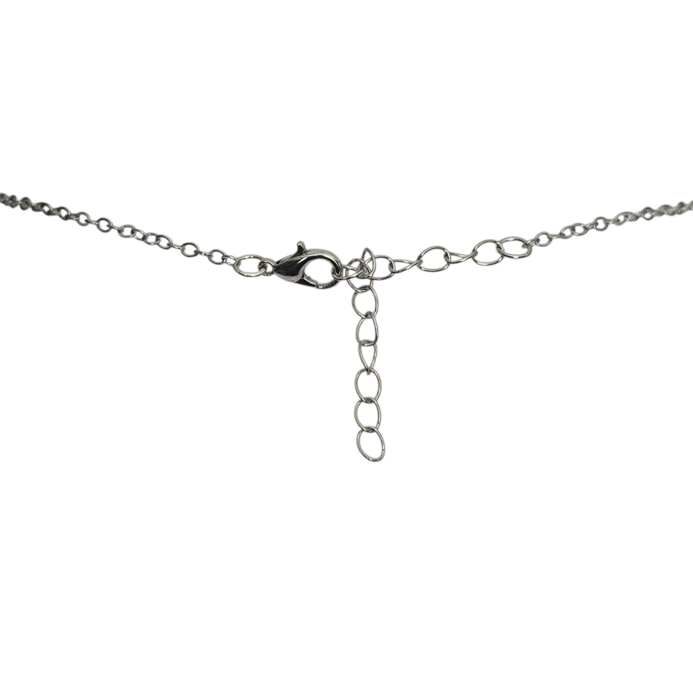 Silver Tone Triple Moon Goddess with a Center Tree Of Life Necklace - Picture 4 of 5